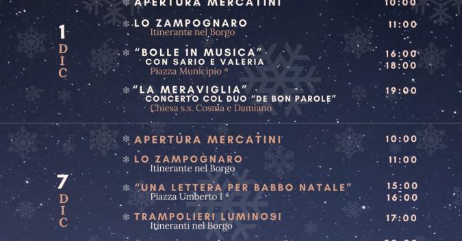 Calendario natalizio